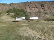 Traces, Salisbury Crags, Edinburgh, 2010